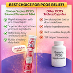 Suplee PCOS Balance Supplement – 20 Effervescent Tablets