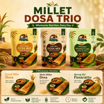 Millet Dosa Trio | Just Add Water | 600g