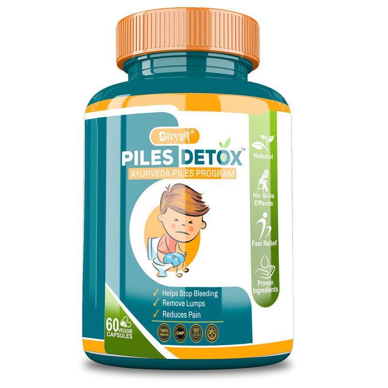 Divya Shree Piles Detox Veggie Capsule 60 Capsule