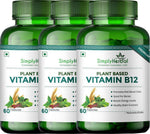 Simply Herbal Plant Based Vitamin B12 Capsule - 60 Capsules