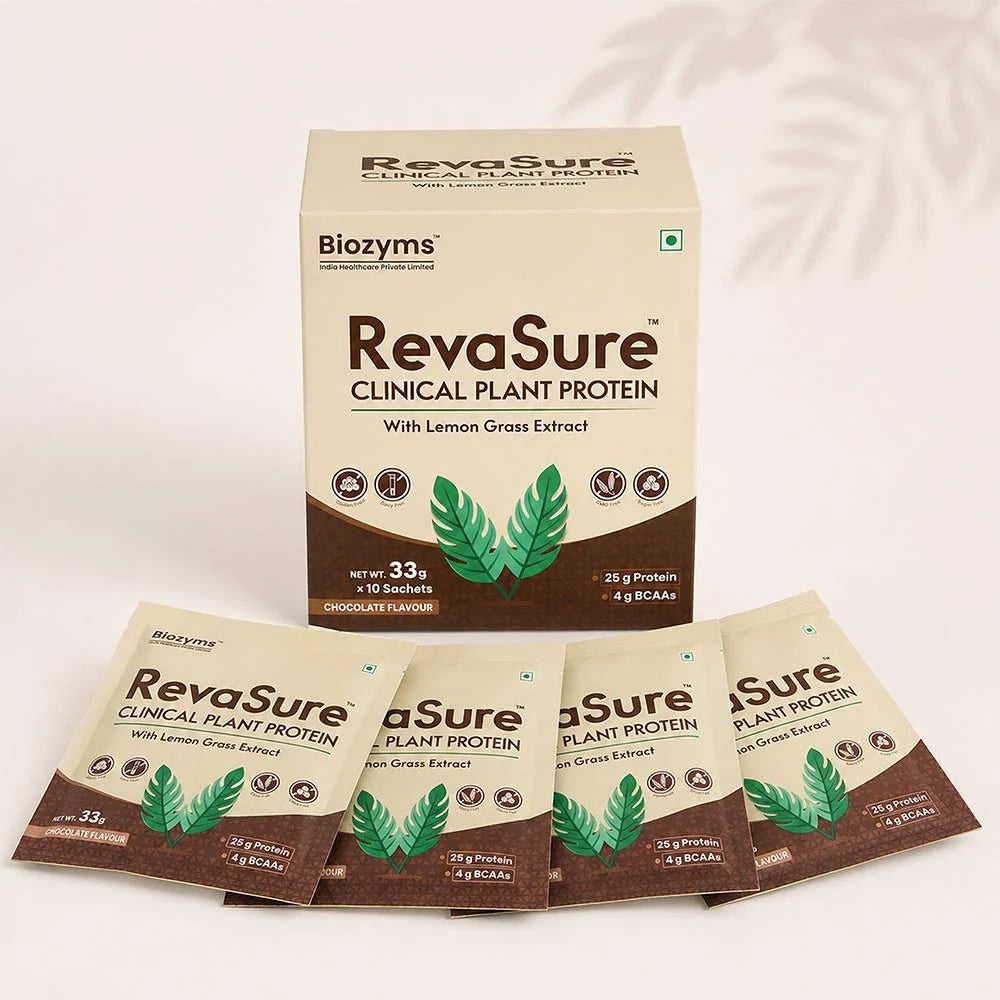 RevaSure - The Experience Kit I Bloat-Free Plant Protein 10 Sachets.