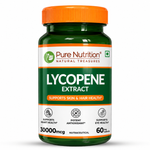 Pure Nutrition Lycopene 3000 mcg – 60 Plant-Based Vegetarian Capsules |Strong Antioxidant Blend Supporting Skin, Hair, Heart, Prostate & Daily Cellular Wellbeing