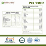 Pure Nutrition Pea Protein Isolate Powder - 1kg