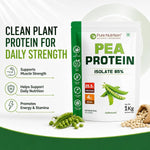 Pure Nutrition Pea Protein Isolate Powder - 1kg