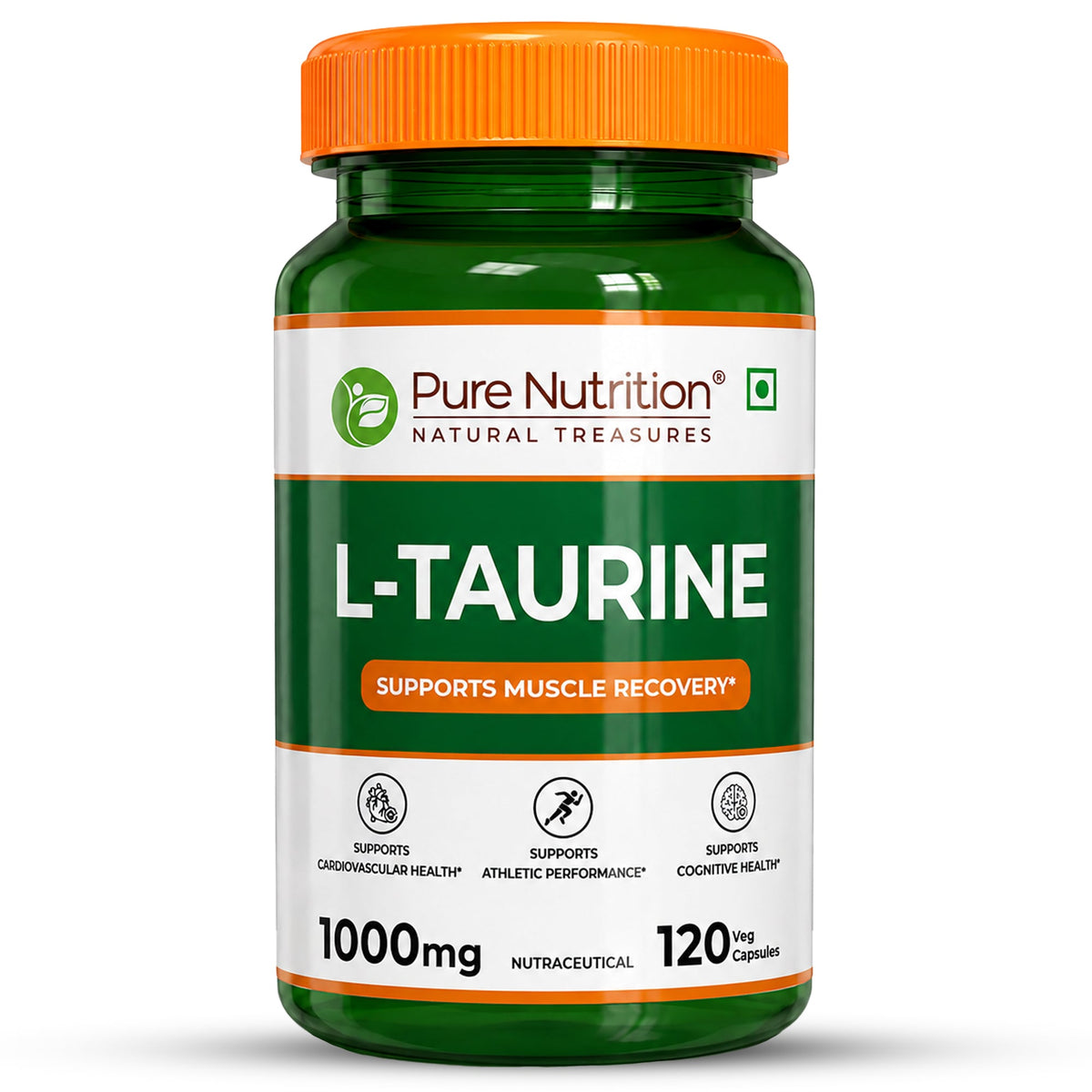 Pure Nutrition L-Taurine 1000mg Veg Capsules Hydration, Muscle Support & Energy