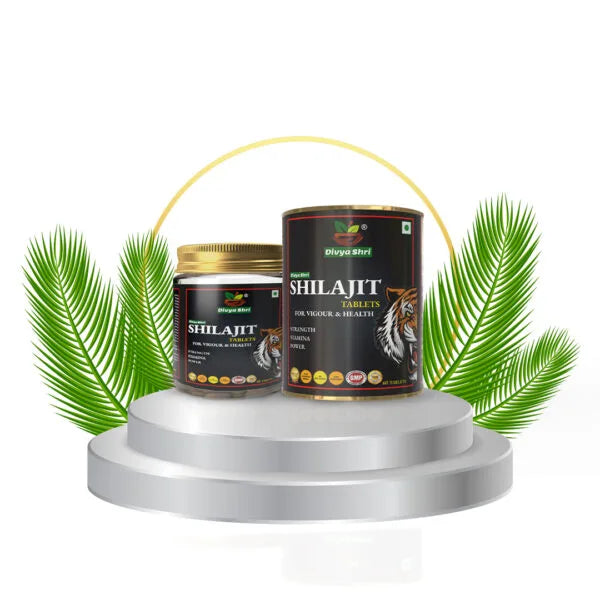 Divyashri Wellness Shilajit Tablets: Boost Energy, Stamina & Vitality Naturally