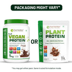 Pure Nutrition Pure Vegan Protein Powder Chocolate - 1kg