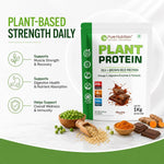 Pure Nutrition Pure Vegan Protein Powder Chocolate - 1kg