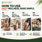 Pure Nutrition Pure Vegan Protein Powder Chocolate - 1kg