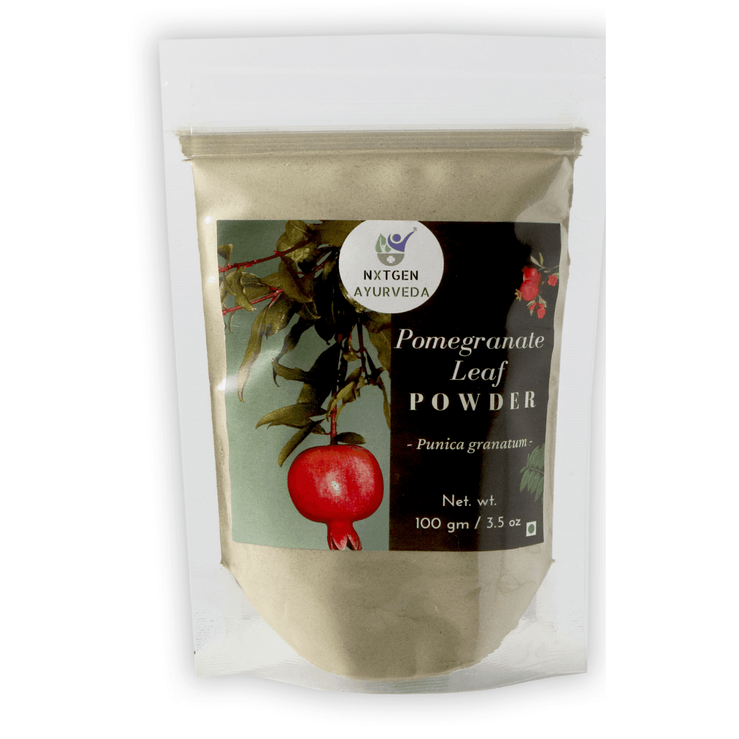 Nxtgen Ayurveda Pomegranate (Anar) Leaf Powder - 100 gms (Pack of 2)