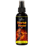 Vedavay Horse Power Herbal Oil Spray - Premium Men's Revitalizing Massage Blend (50ml)