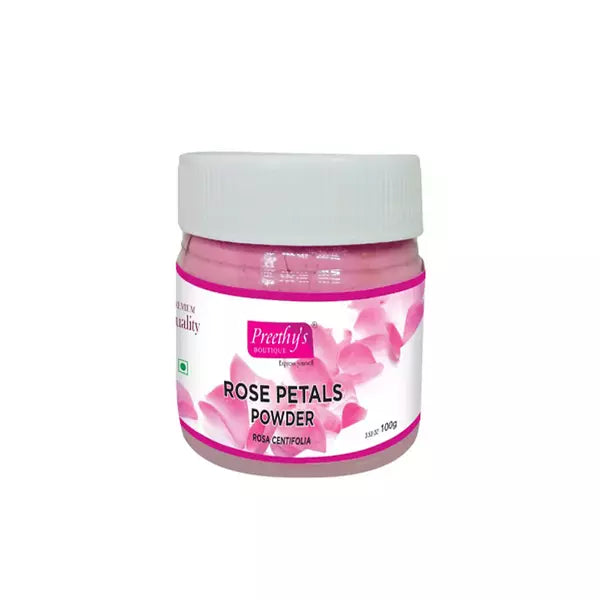 Preethy's Boutique Rose Petals Powder - 100gm