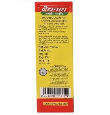 Baidyanath (Jhansi) Mahanarayan Tel