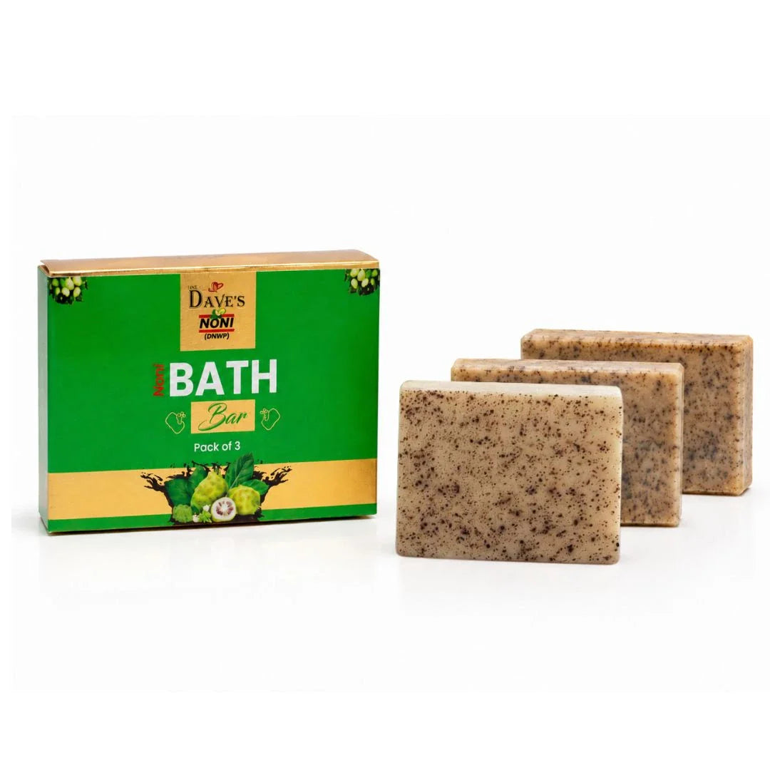 The Dave's Noni Bath Bar Soap (100gms Each) (Pack of 3)