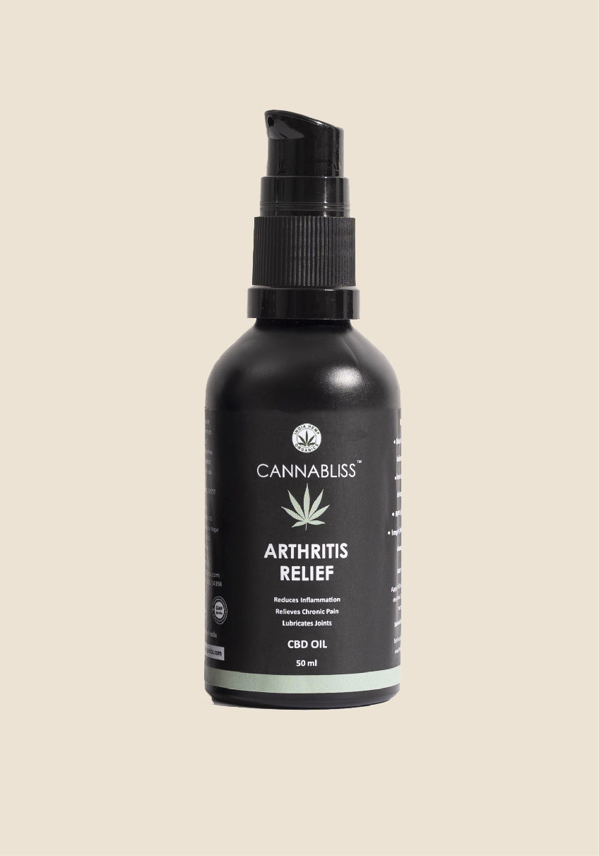India Hemp Organics Cannabliss Arthritis Relief Oil - 50ml