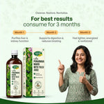 Swadeshi Ayurved Punarnava Makoi with Tulsi Juice 500 ml | Body Detox & Immunity Support.