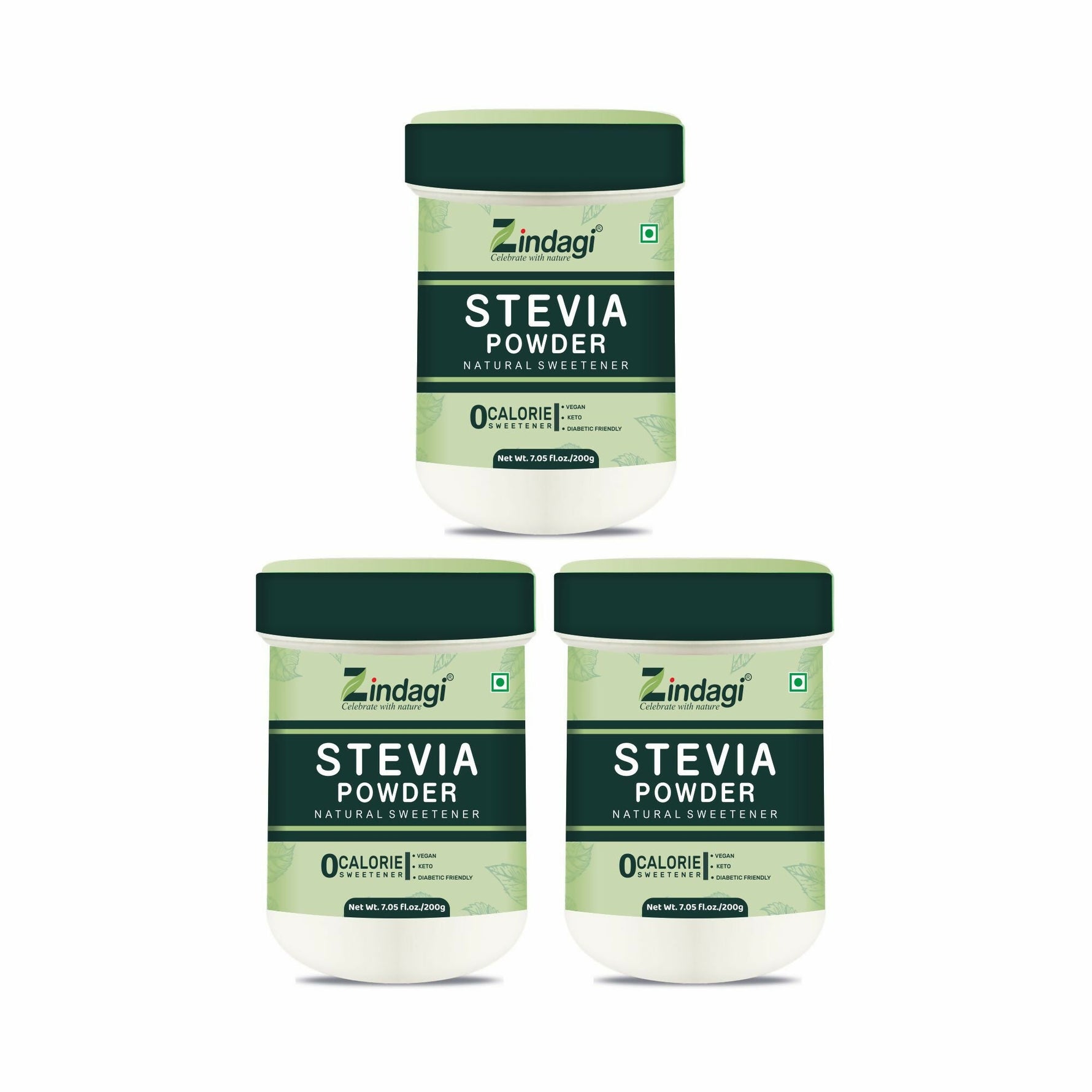 STEVIA 200G POWDER PACK OF 3