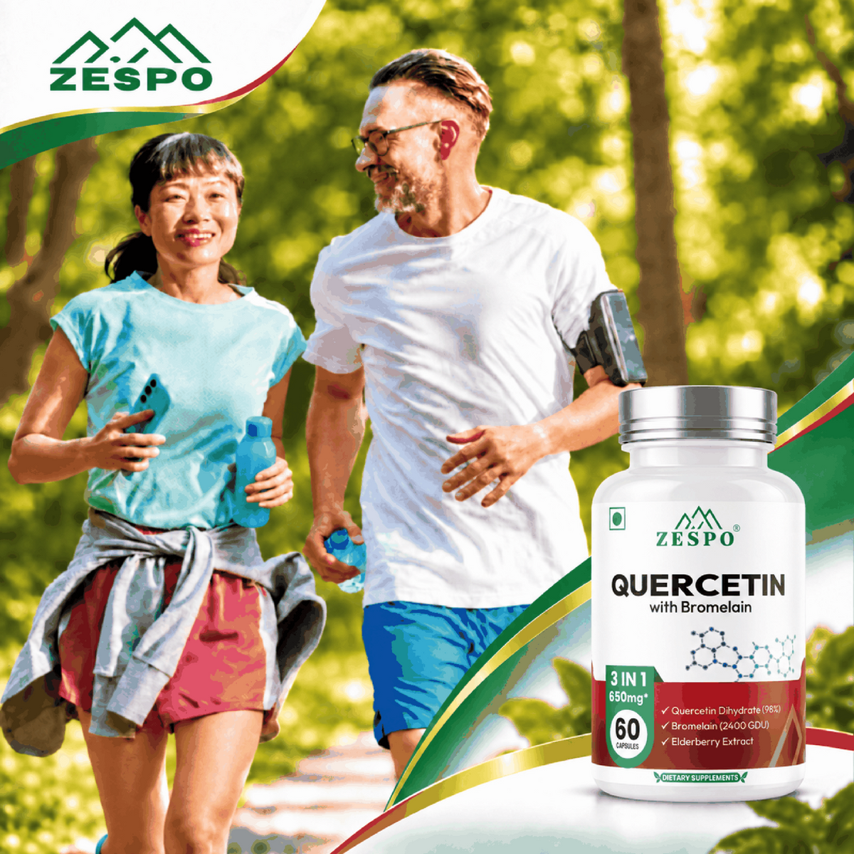 Zespo Quercetin with Bromelain – Capsules