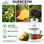 Zespo Quercetin with Bromelain – Capsules