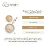 Ecotyl Quinoa Flour | High Protein | Nutritious Flour | 500g