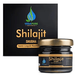 Vedapure Shudha Shilajit Resin - Authentic Ayurvedic Daily Energy & Stamina Support, 25g