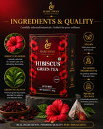 Rare Swan Hibiscus Green Tea 30g | Hibiscus Flower & Green Tea Blend | Floral & Refreshing Infusion | Vegan | No Added Preservatives
