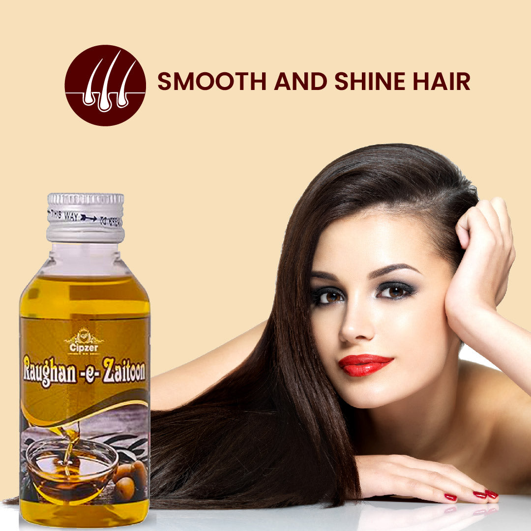Cipzer Raughan-E-Zaitoon 50ML | Herbal Olive Oil for Heart, Skin, Hair, Joint & Overall Wellness