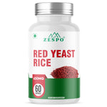 Zespo Red Yeast Rice 600 mg + CoQ10 50 mg | Heart Health & Cellular Energy Support | 1 Capsule Daily | 60 Veg Capsules