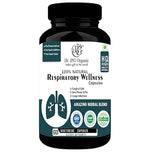 Dr. JPG Organic Respiratory Wellness 500mg, 60 Veg. Capsules For Cough & Cold. India organic certified.