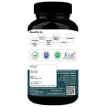 Dr. JPG Organic Respiratory Wellness 500mg, 60 Veg. Capsules For Cough & Cold. India organic certified.