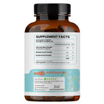 Zespo Sea Moss Complex 3 in 1 – 650 mg Per Capsule with Irish Sea Moss, Bladderwrack & Burdock Root Powder – Supports Energy, Immunity, Natural Detox – 60 Capsules