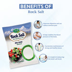 Pack of 2 Rock Salt 1 kg for Mineral Salt for Digestive & Everyday Wellness.