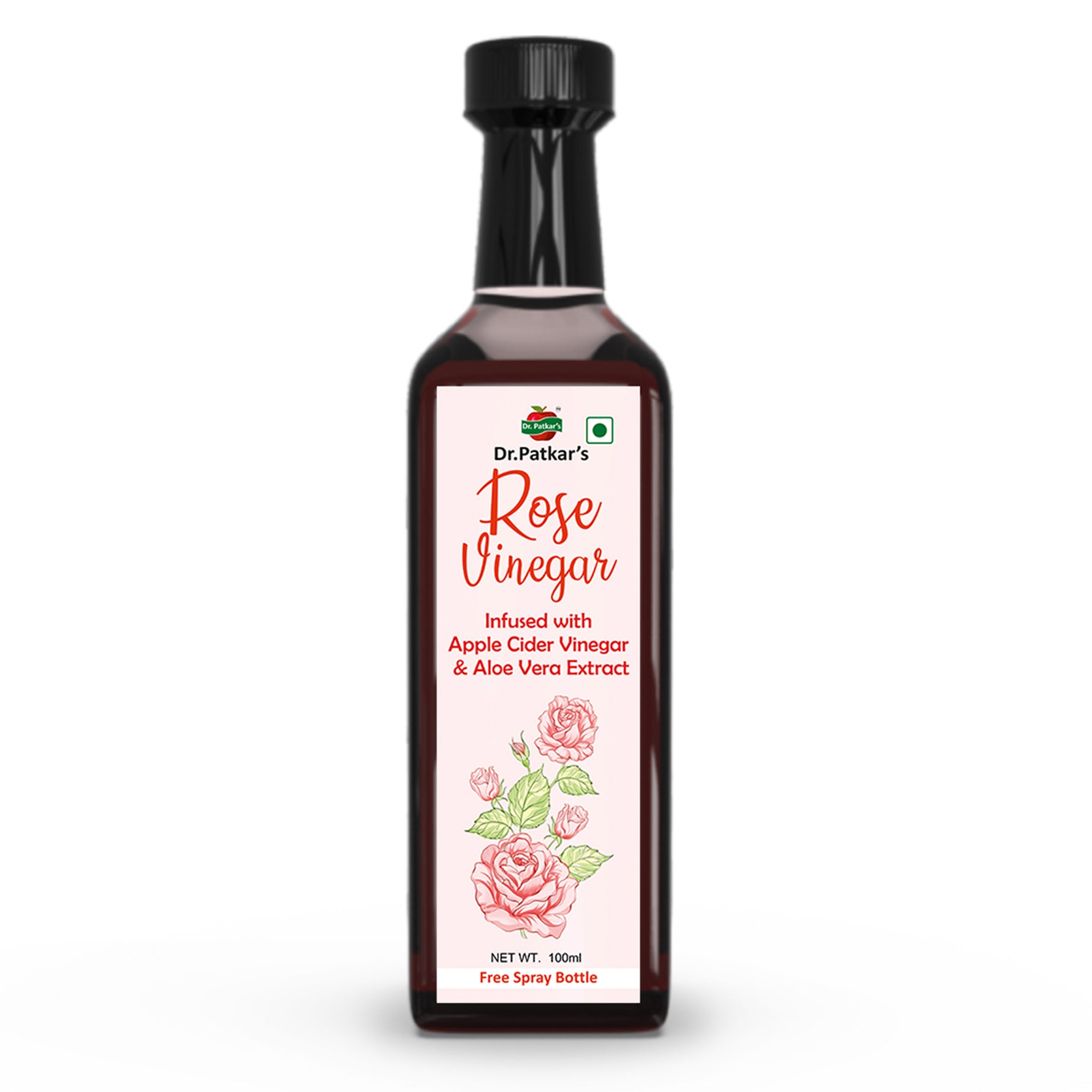 Dr. Patkar's Rose Vinegar with ACV & Aloevera Extract - 100ml