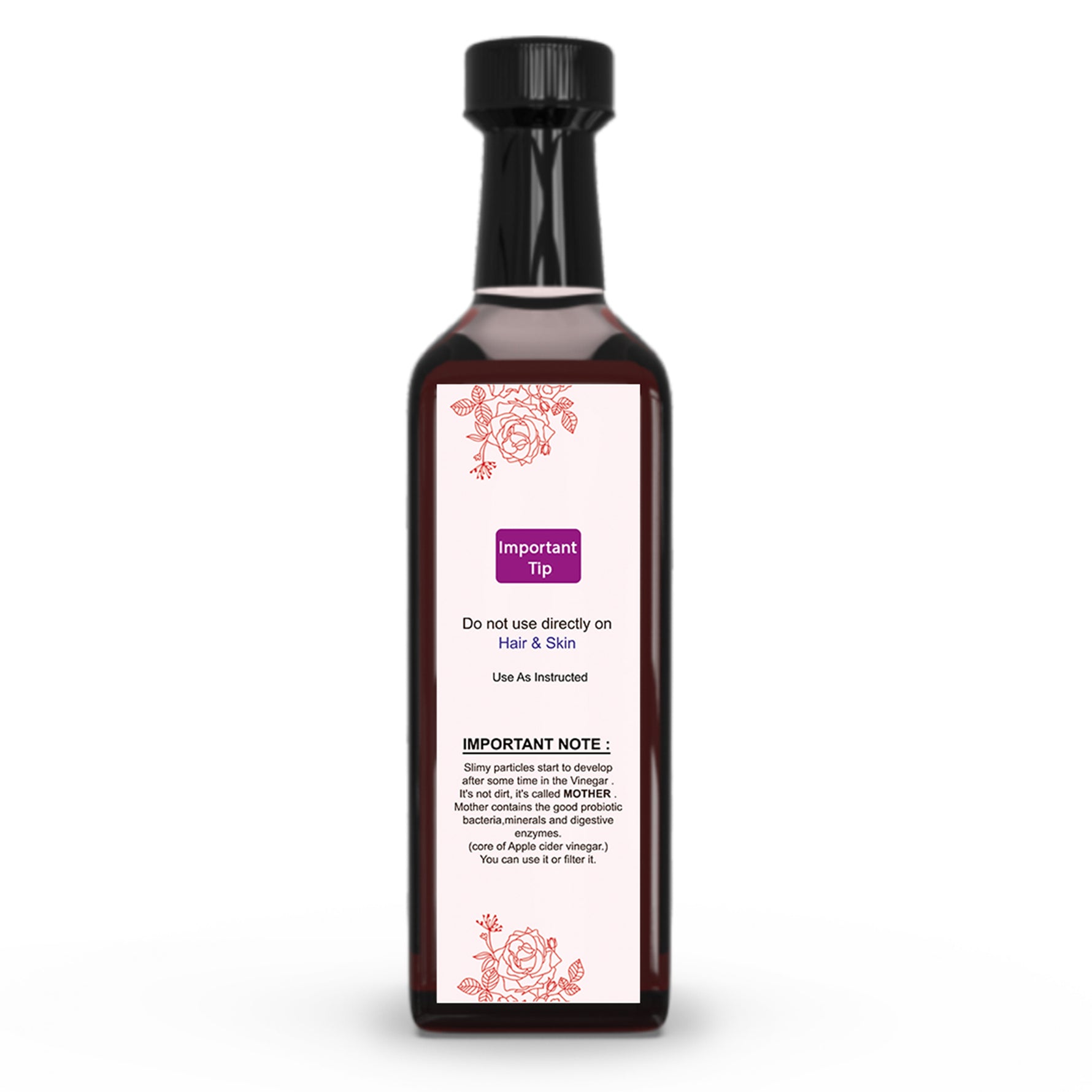 Dr. Patkar's Rose Vinegar with ACV & Aloevera Extract - 100ml