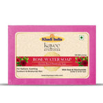 Kayee Ayurveda Rose Water Bath Soap | Rose Water Herbal Soap for Men & Women | Gentle Cleansing Bathing Bar for Daily Use | Refreshing Floral Body Soap for Clean, Soft, Smooth & Refreshed Looking Skin