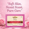 Kayee Ayurveda Rose Water Bath Soap | Rose Water Herbal Soap for Men & Women | Gentle Cleansing Bathing Bar for Daily Use | Refreshing Floral Body Soap for Clean, Soft, Smooth & Refreshed Looking Skin