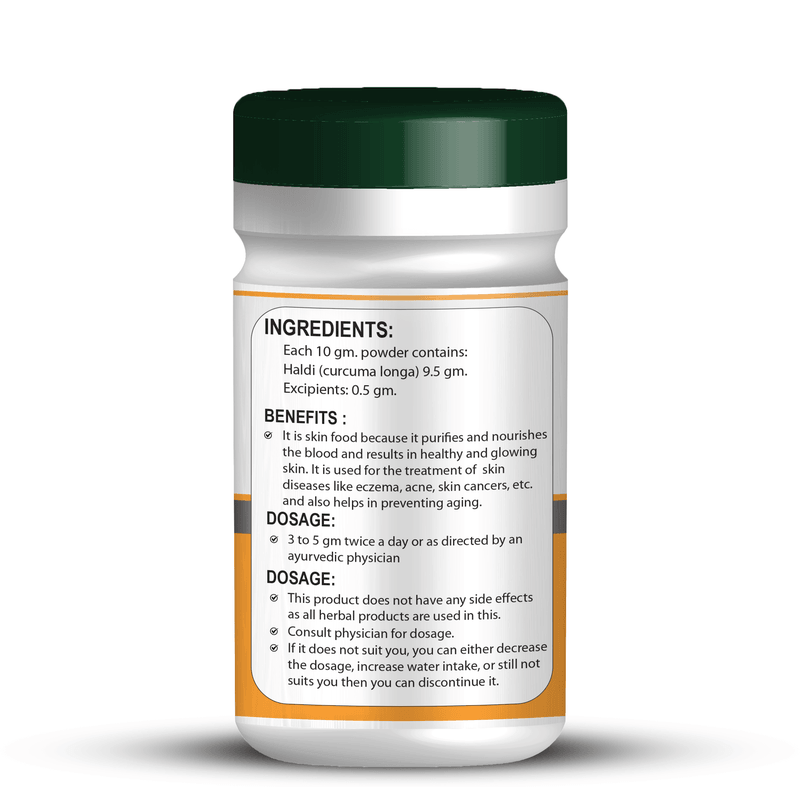 Zenius Turmeric Powder - 100gm Powder