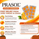 Safesils Cough Lozenges – Orange 20x8 Pack