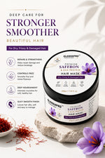 GLOSSXPRO Professional Kashmir Saffron & Silk Protein Hair Mask 200g