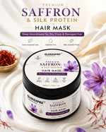 GLOSSXPRO Professional Kashmir Saffron & Silk Protein Hair Mask 200g