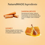 Bhudevam Naturals Khadi Sandalwood & Honey Face Wash For Soft, Smooth & Radiant Skin -210ML