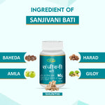 Pack of 2 Sanjivani Vati 60 Tab Support for Digestion, Diarrhea, Cough & Fever.