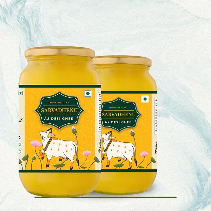 Sarvadhenu A2 Desi Ghee - 2 L