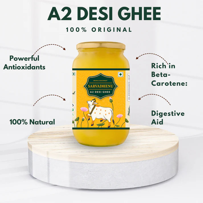 Sarvadhenu A2 Desi Cow Ghee - 1 Kg