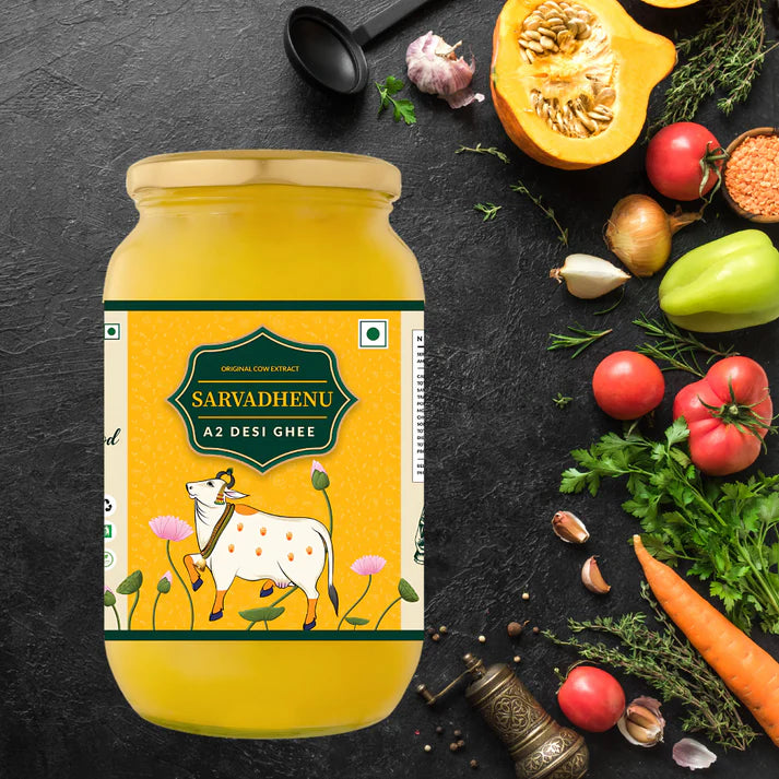 Sarvadhenu A2 Desi Cow Ghee - 1 Kg