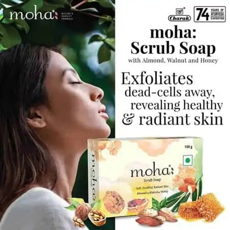 moha: Multi Soap Pack (3-in-1 Ayurvedic Bathing Bar Assortment)
