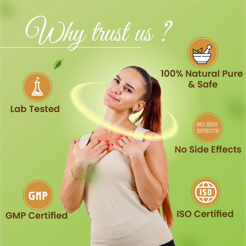 Cipzer Thyrocip Capsules - 60 Capsules | Herbal Support for Thyroid, Hypothyroidism, Hyperthyroidism & Metabolism