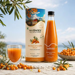 Ayuzera (Wellwith) Himalayan Sea Buckthorn Pulp Concentrate (300ml) | Cold-Pressed Wild Superfruit Pulp | Makes 50 Glasses | Rich in Natural Vitamin C, Omega 3 6 7 9 & Antioxidants | For Immunity, Radiant Skin & Gut Health
