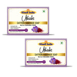 Utkrisht Khadi Herbal Saffron Soap (125g)