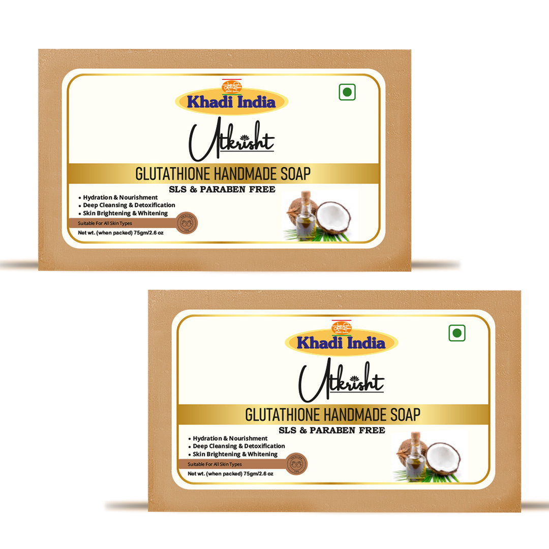 Utkrisht Khadi Glutathione Soap (75g)